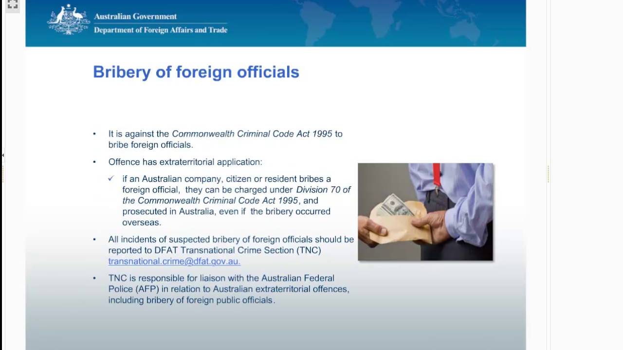 22 March 2016 DFAT Fraud Control and Anti Corruption Awareness