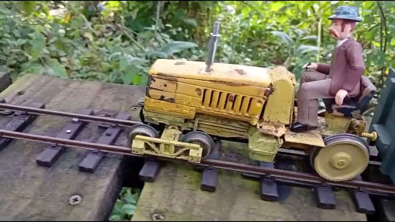 Tractor Conversion to Rails 16mm Garden Rail Narrow Gauge