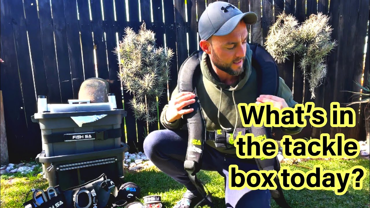 What’s in my tackle box today? | new FishSA product unwrapping | customising my tackle box!
