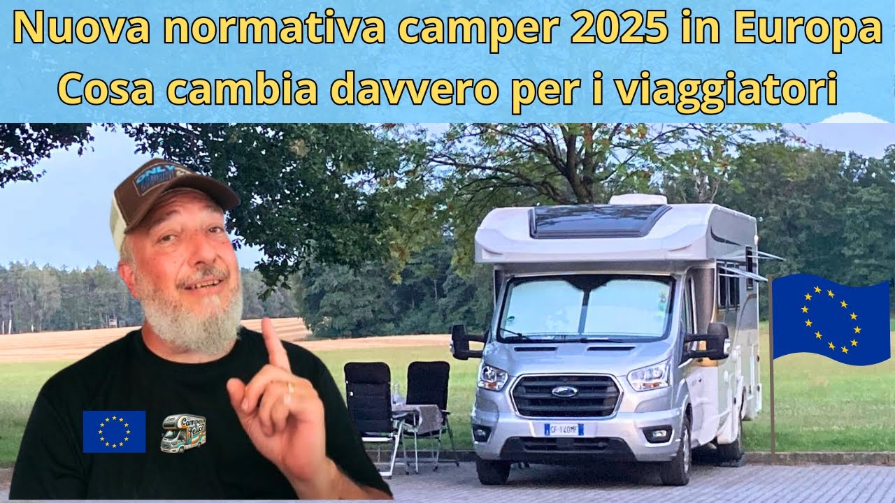 ATTENZIONE! Questa nuova legge CAMBIERÀ il modo in cui VIAGGI in CAMPER in Europa 🚐❌
