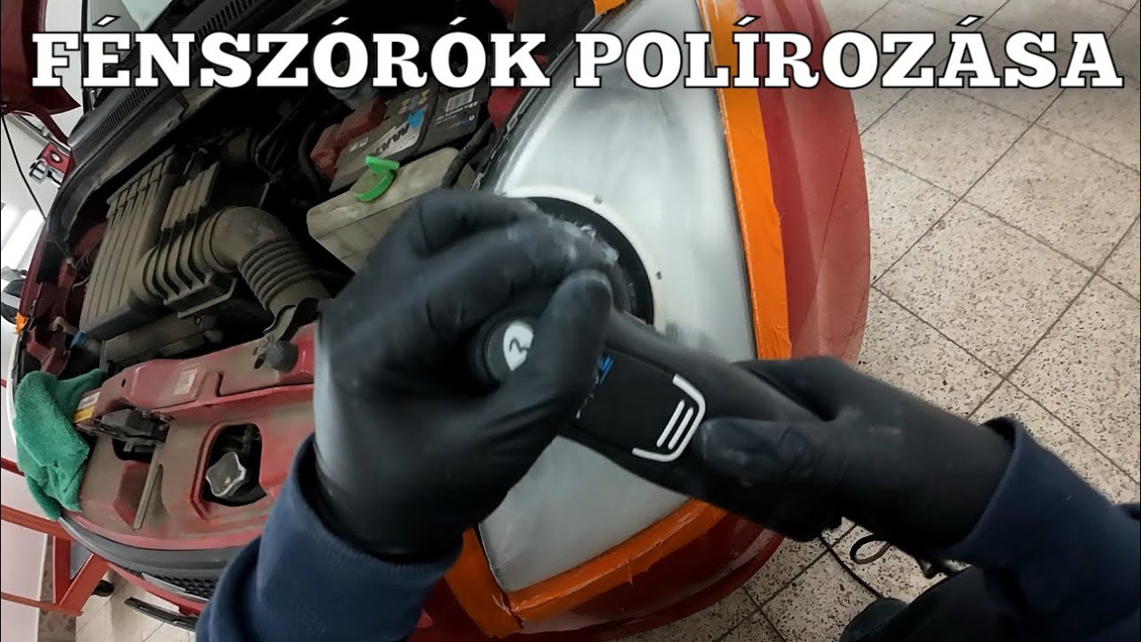 BRUTÁLISAN BEMATTULT FÉNYSZÓRÓK POLÍROZÁSA ✔️ | ELŐTTE ÉS UTÁNA 😀 | ILYEN LETT 🤩