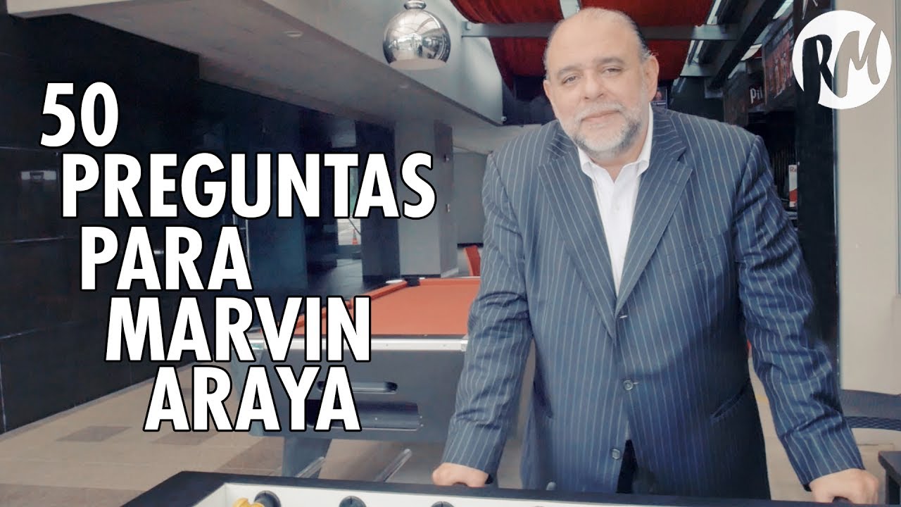 50 Preguntas para MARVIN ARAYA (Orquesta Filarmónica de Costa Rica)