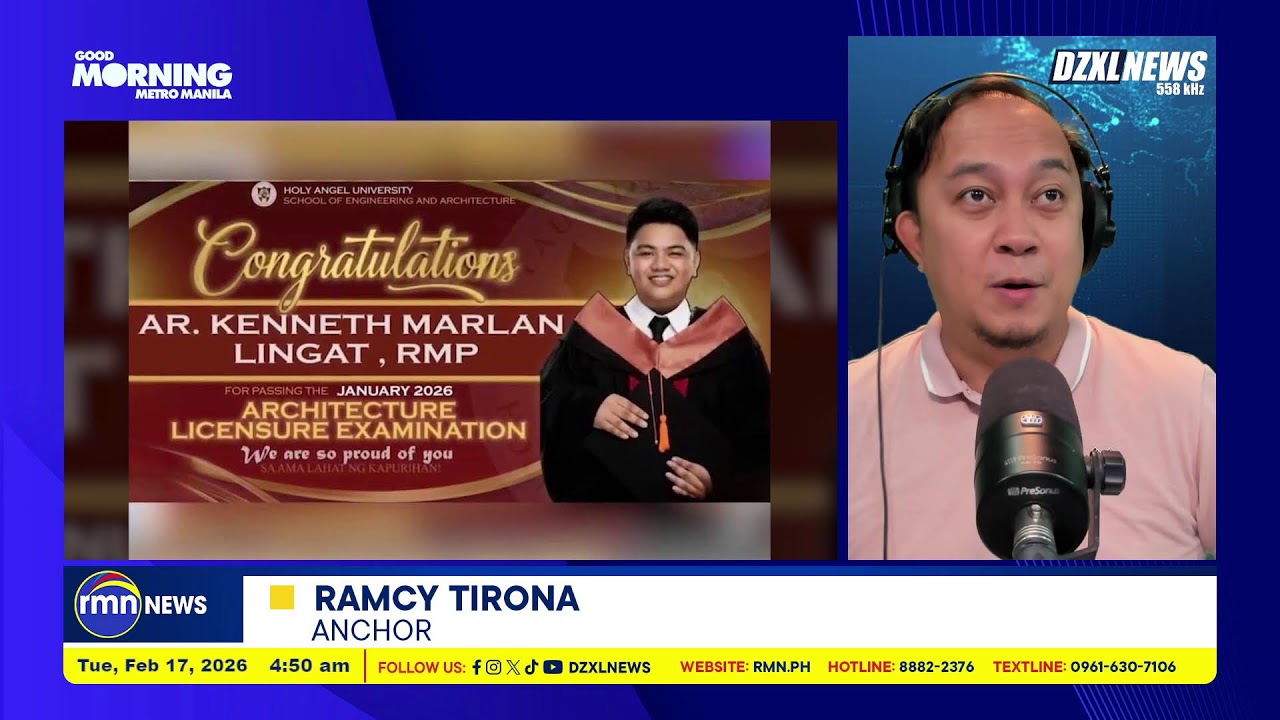 Good Morning, Metro Manila | FEBRUARY 17, 2026