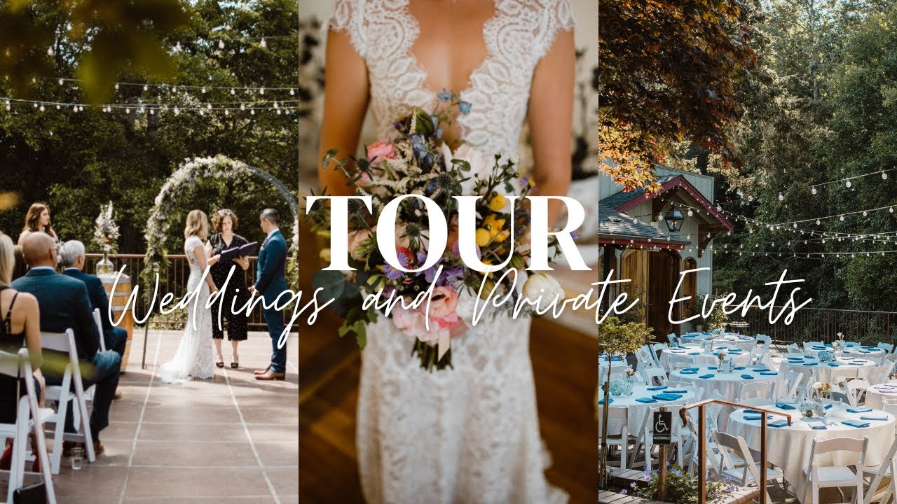 BARGETTO WINERY | Weddings and Private Events Venue Tour (Video Walkthrough!)