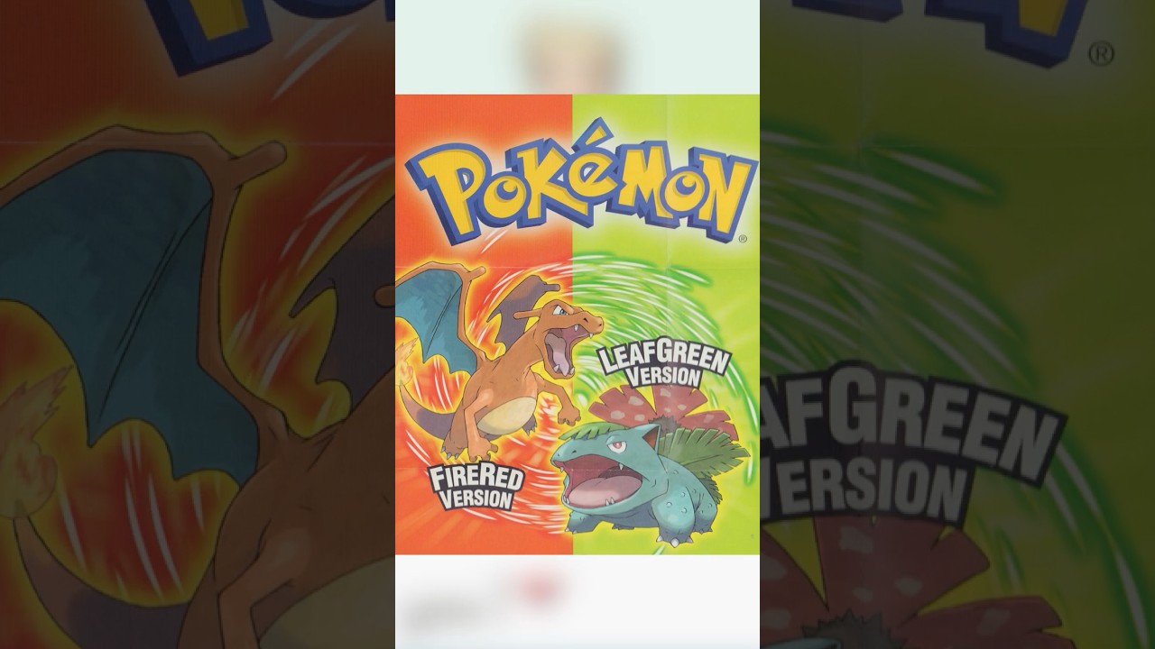 Pokemon FireRed & LeafGreen Exclusives Nintendo Switch