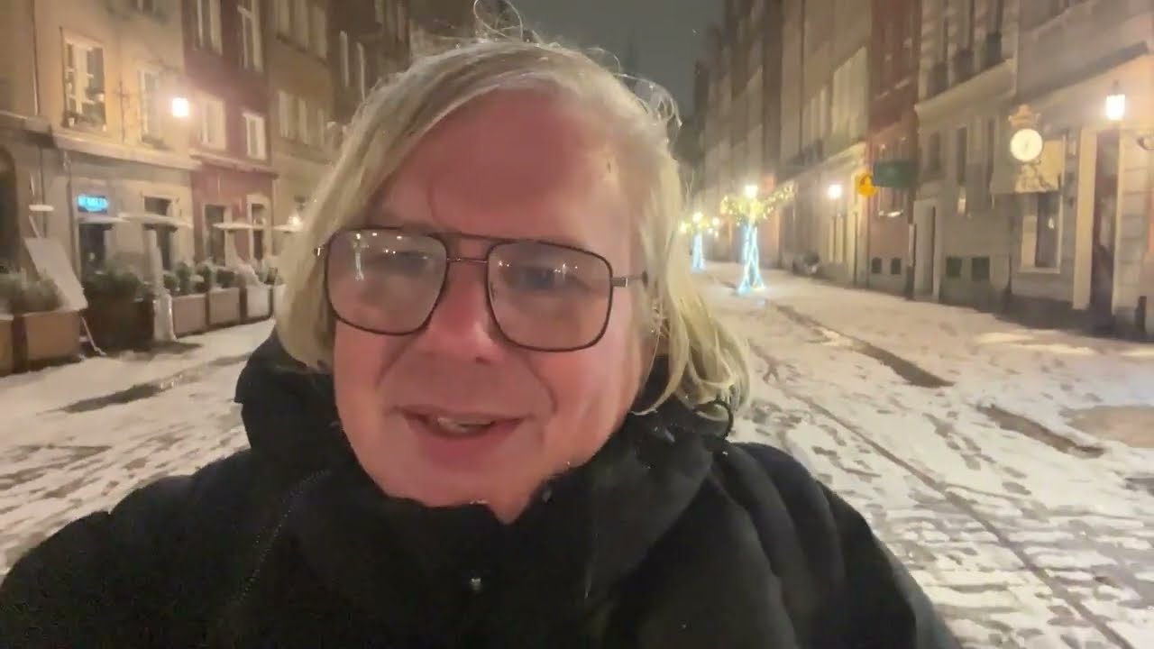 GDAŃSK W ŚNIEGU - NAJNOWSZA RELACJA Z GDAŃSKA