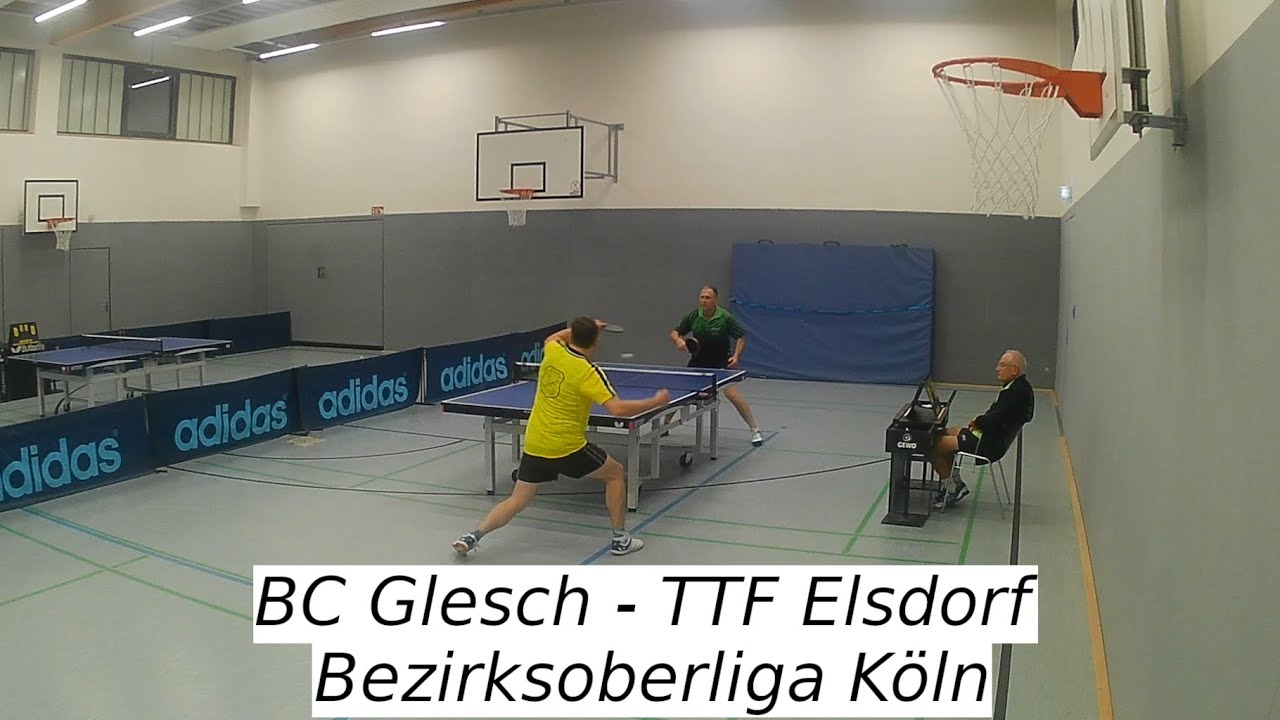 LOKALDERBY!!!🏓BC Glesch/Paffendorf I - TTF Elsdorf I🏓 , Bezirksoberliga Köln