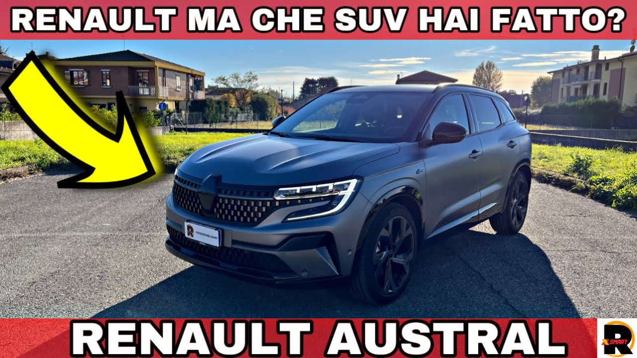 Renault AUSTRAL - SUV IBRIDO da 32.000 euro,  ADDIO DIESEL e semplice BENZINA - Recensione