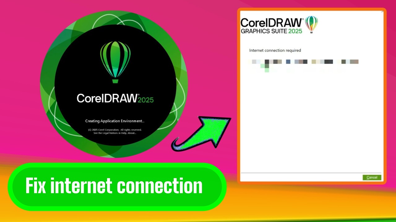how to fix internet connection required coreldraw 2025 error not opening