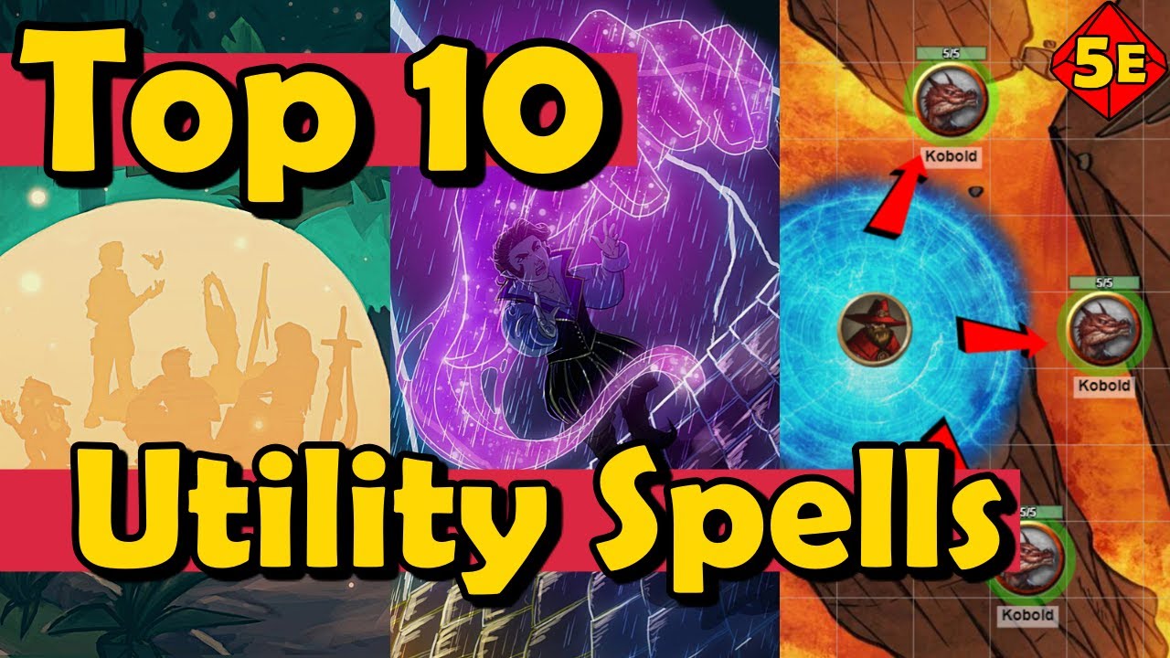Top 10 Utility Spells in DnD 5E