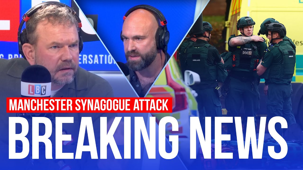 Two killed in car and stabbing attack at Manchester synagogue