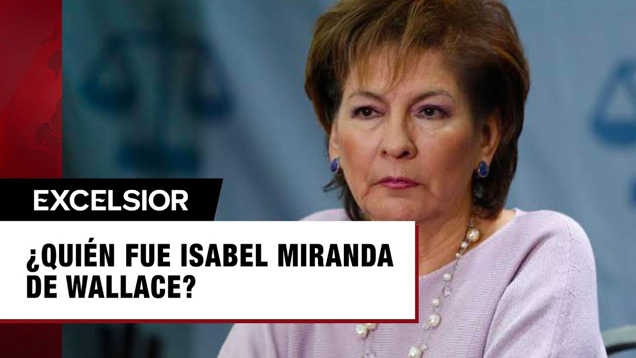 Fallece Isabel Miranda de Wallace, fundadora de Alto al Secuestro