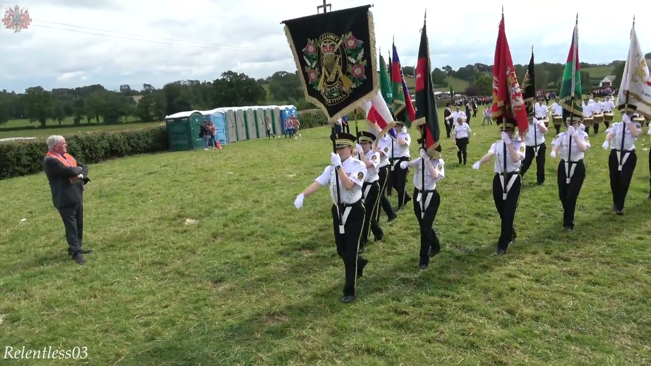 Kilcluney Volunteers (No.1) @ 12th Day ~ Killylea ~12/07/24 (4K)