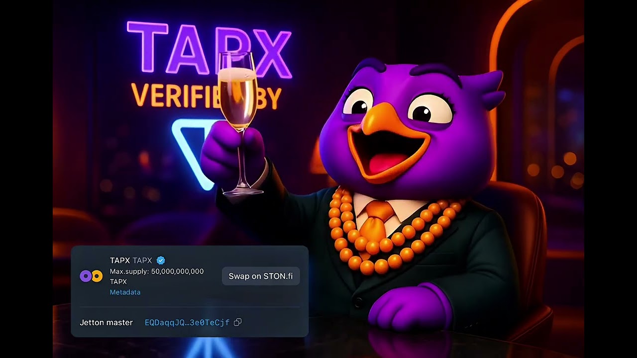 TAPX TOKEN | VERIFIED | TON ECOSYSTEM 