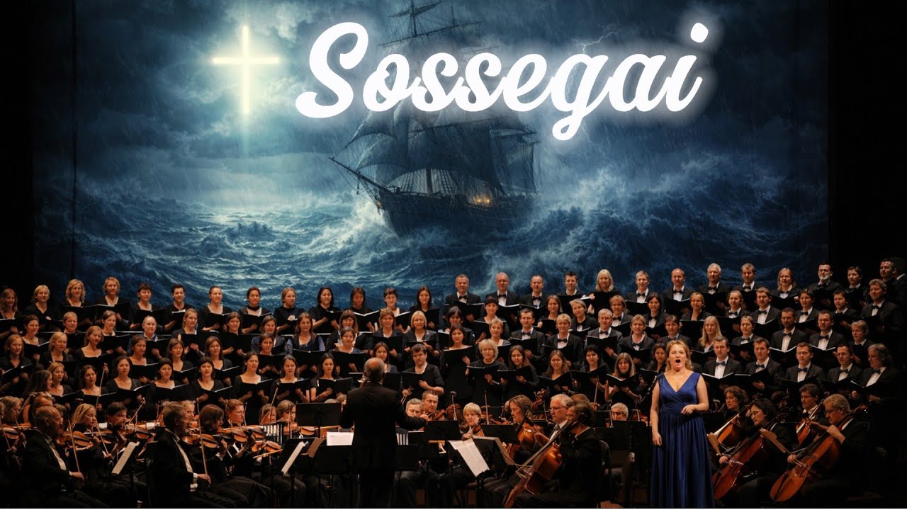 Sossegai (578 Harpa Cristã) - Coral e Orquestra (Em outra Versão)