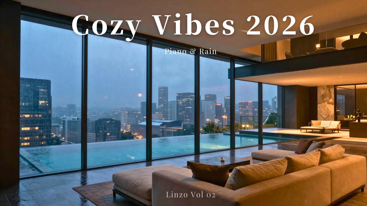 Cozy Vibes 2026 | Piano & Rain | Music for Deep Concentration