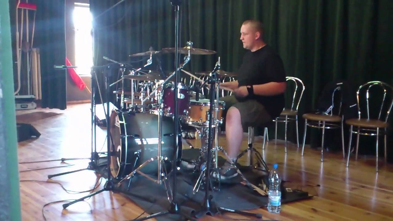 Final Charge + Arek Namysłowski - nagrywka bębn&oacute;w i basu cz.1
