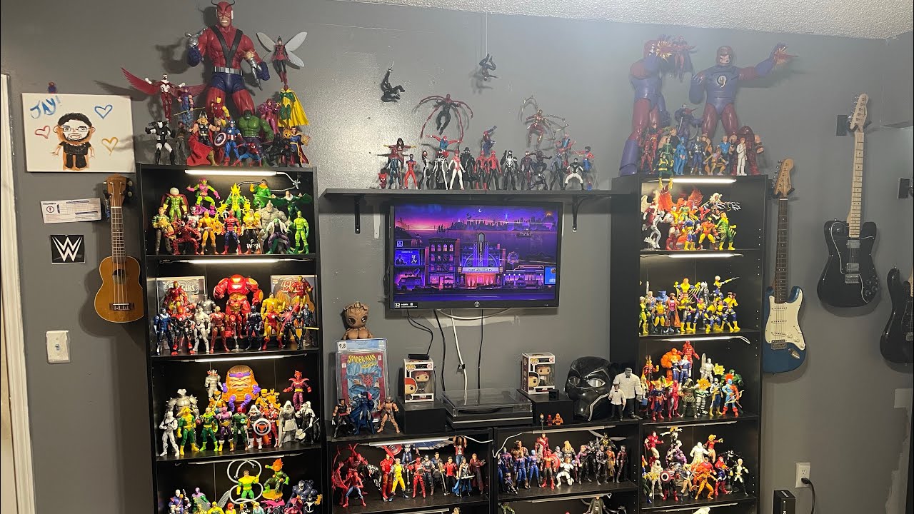 My Action Figure Collection Part 1: My Marvel Collection!!!! 