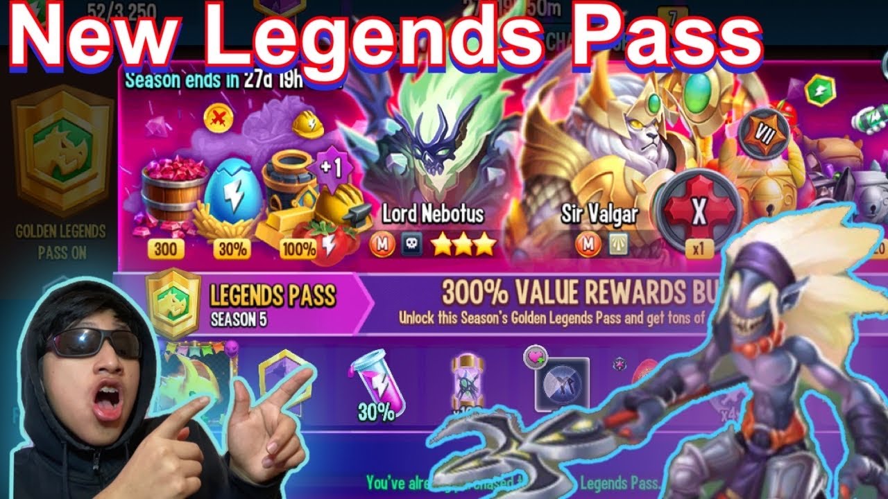 BUYING the NEW Legends Pass‼️-Monster Legends