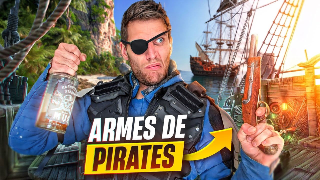 Les Véritables ARMES des Pirates des Caraïbes !
