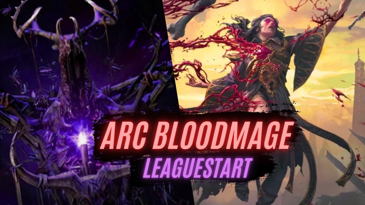 Мой билд для старта лиги 0.5.5! | Arc Bloodmage | Path of Exile 2 Forbidden Rites