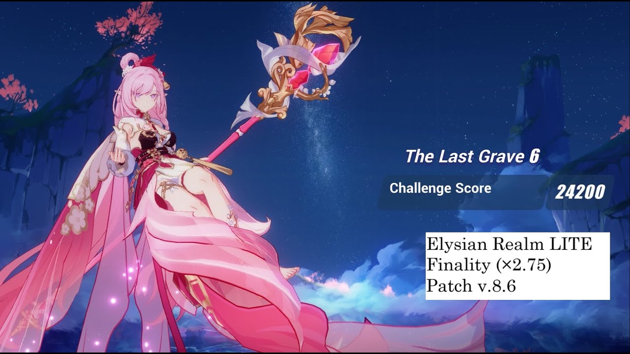 Elysian Realm Finality v.8.5 (×2.75) Elysia Herrscher of Homan : Ego with New Divine Key Charge ATK.