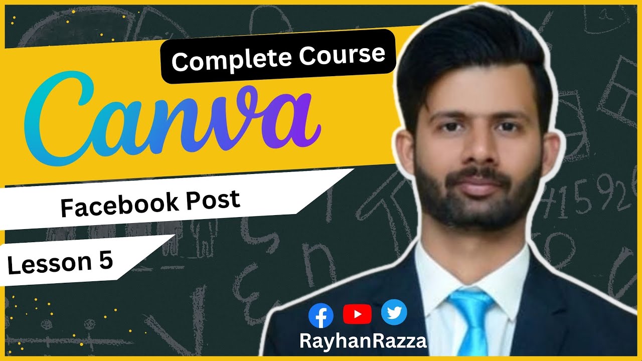 Lecture 5. Learn Canva Free and Earn With Canva 2023 with RayhanRazza