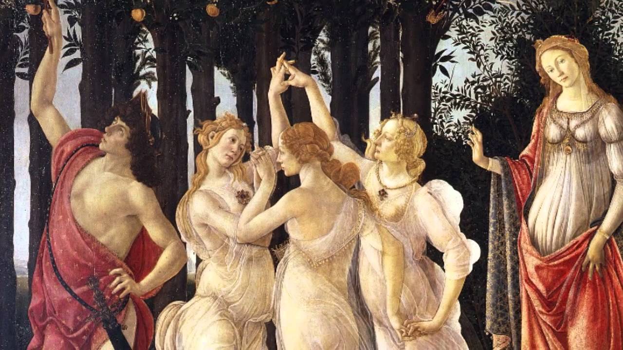 Botticelli, Primavera - Wait! see below for link to our updated video