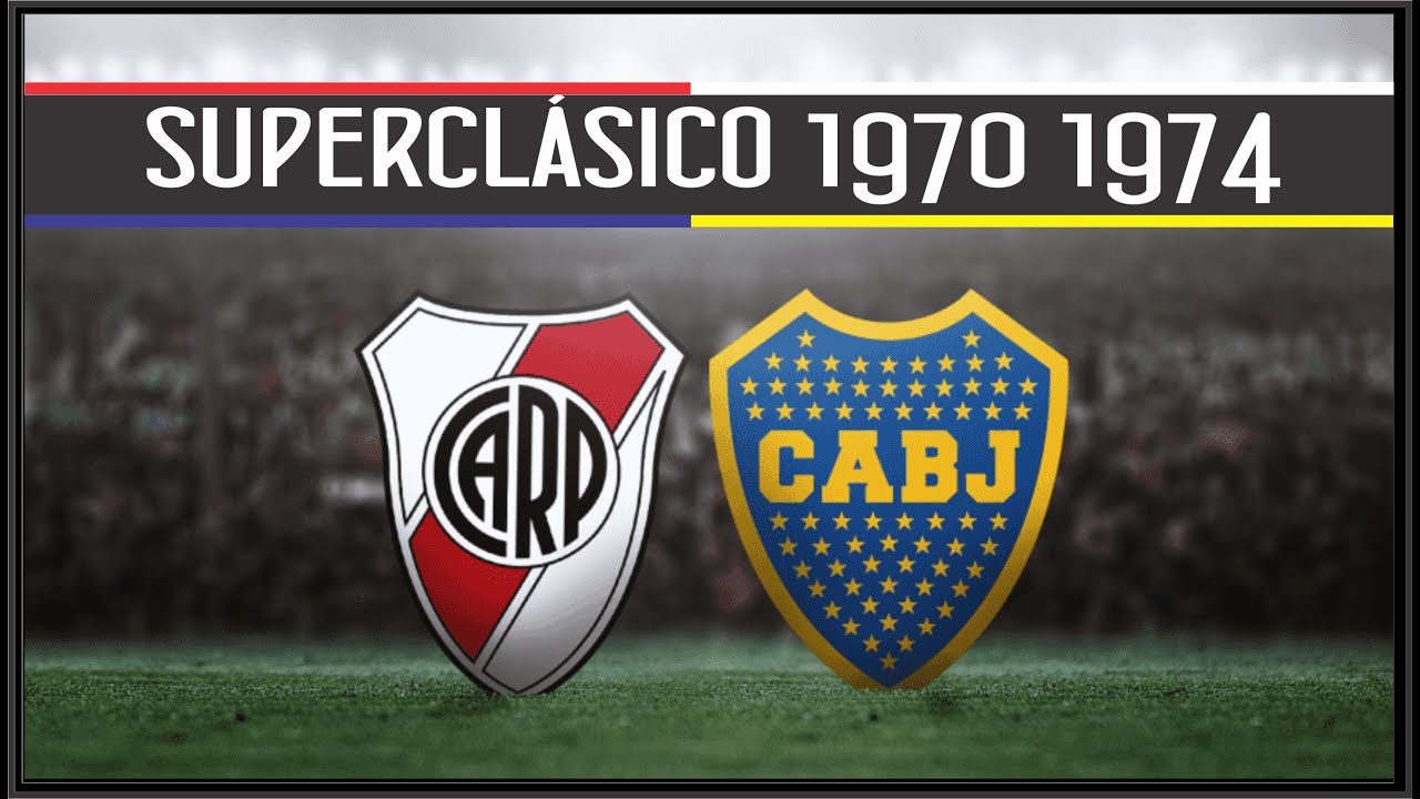 River Boca Superclasico 1970 1974