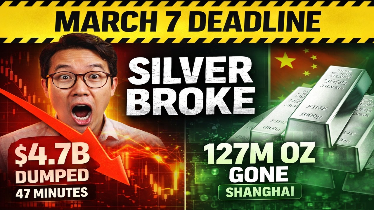 THEY DUMPED SILVER: 47 Minutes That Shook the Market