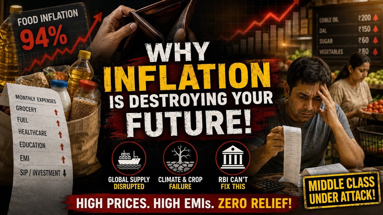Why Your Salary Feels Worth Less in 2026 | India's Inflation Crisis