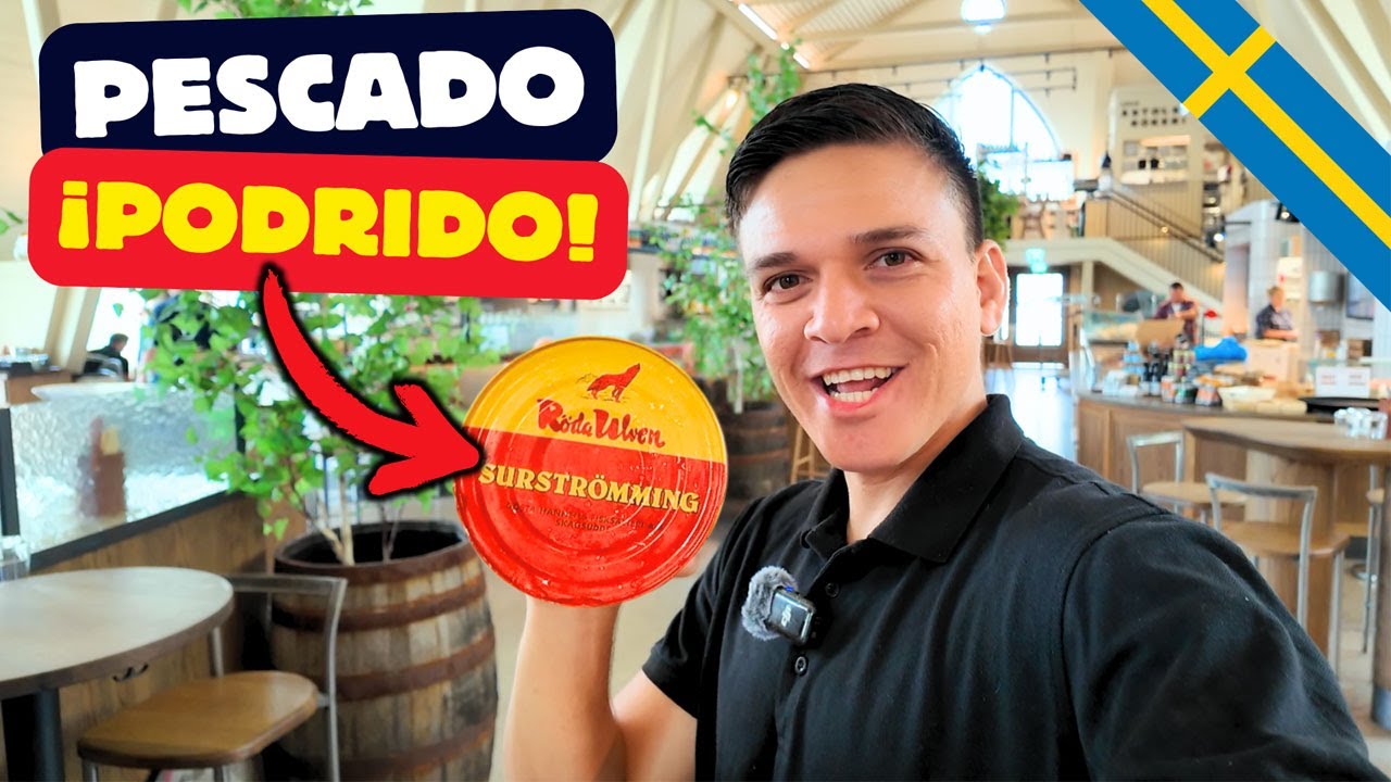 Probando COMIDA CALLEJERA en SUECIA | ¿Comerías Esto?