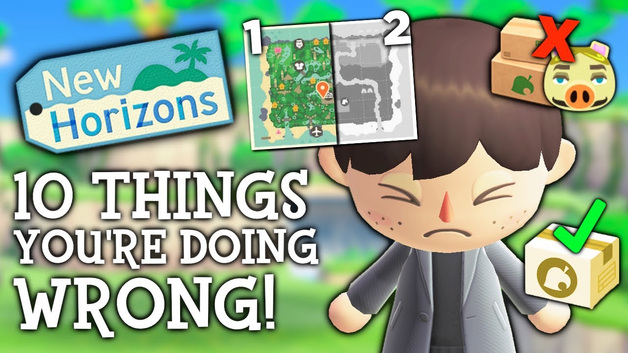 Don't Make These 10 MISTAKES in Animal Crossing New Horizons
