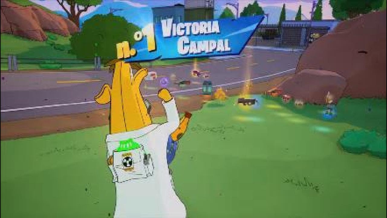 Fartnite - Bananofesor Frink, literal una invención de skin inimaginable, hecho realidad