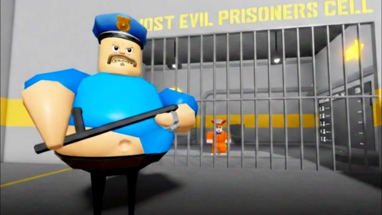 Roblox Barry's Prison Run Obby 🤫 Crazy Escape