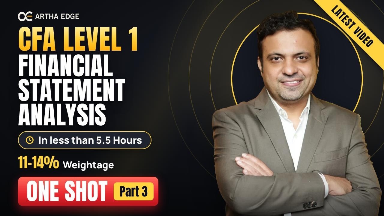 CFA Level 1 FSA One Shot - Latest Revisionary Lecture | Part 3 | CA Vikas Vohra