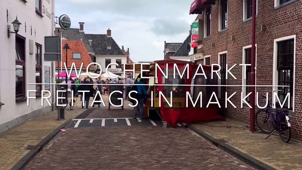 Wochenmarkt im Makkum