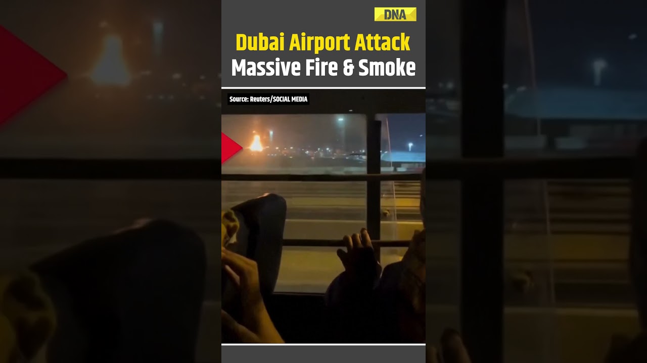 Iran Israel War: Drone Strike At DXB Airport! Flights Cancelled & Fuel Tank Blown | US Iran War