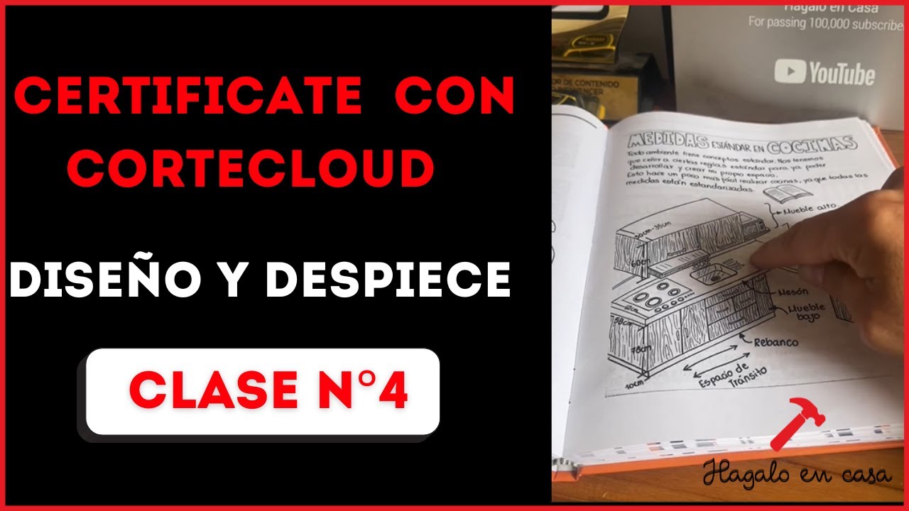 ¡Aprende a diseñar tu propia cocina con medidas estándares! Clase #4 Cortecloud