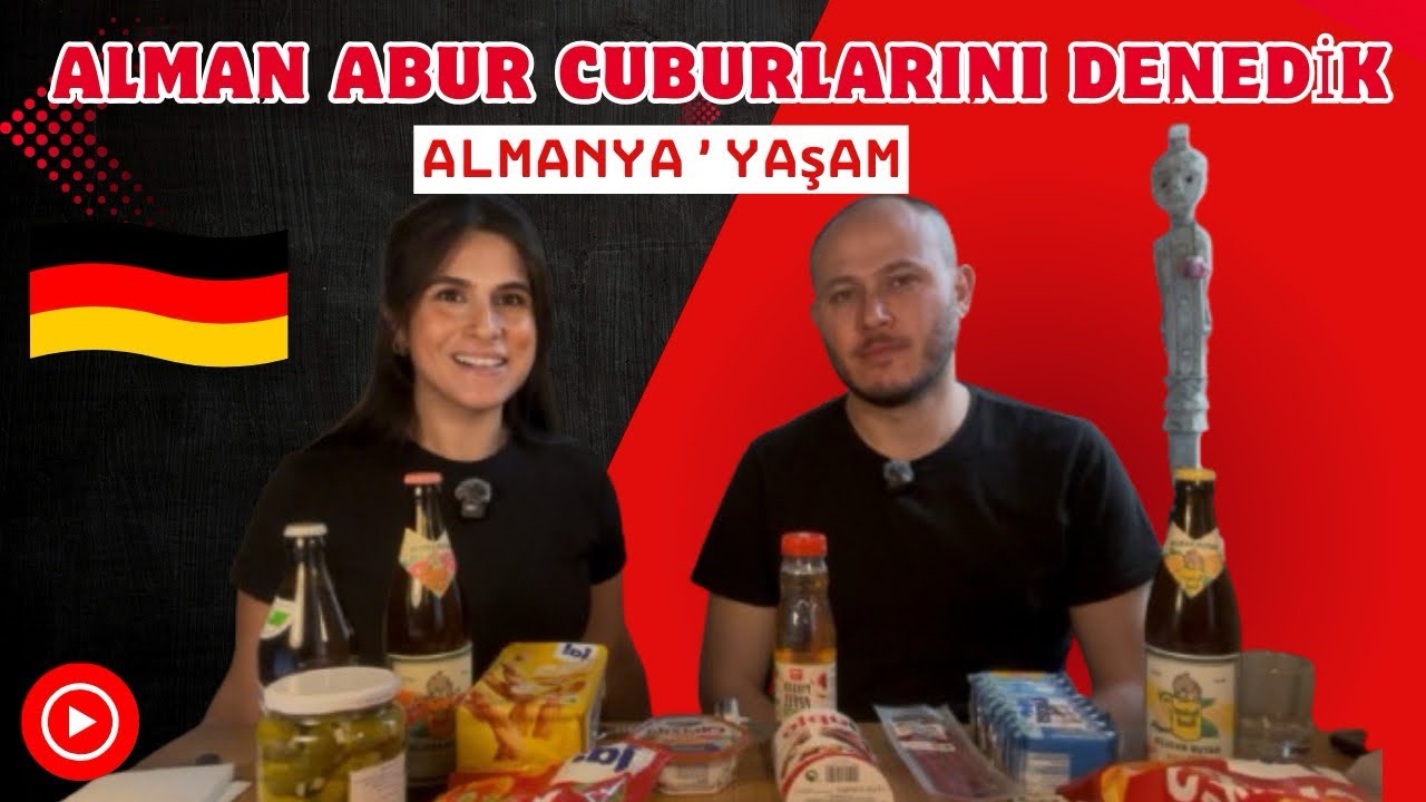 Alman Abur Cuburlarını Denedik ve Şok Olduk! | Almanya’da Yaşam & Tat Testi