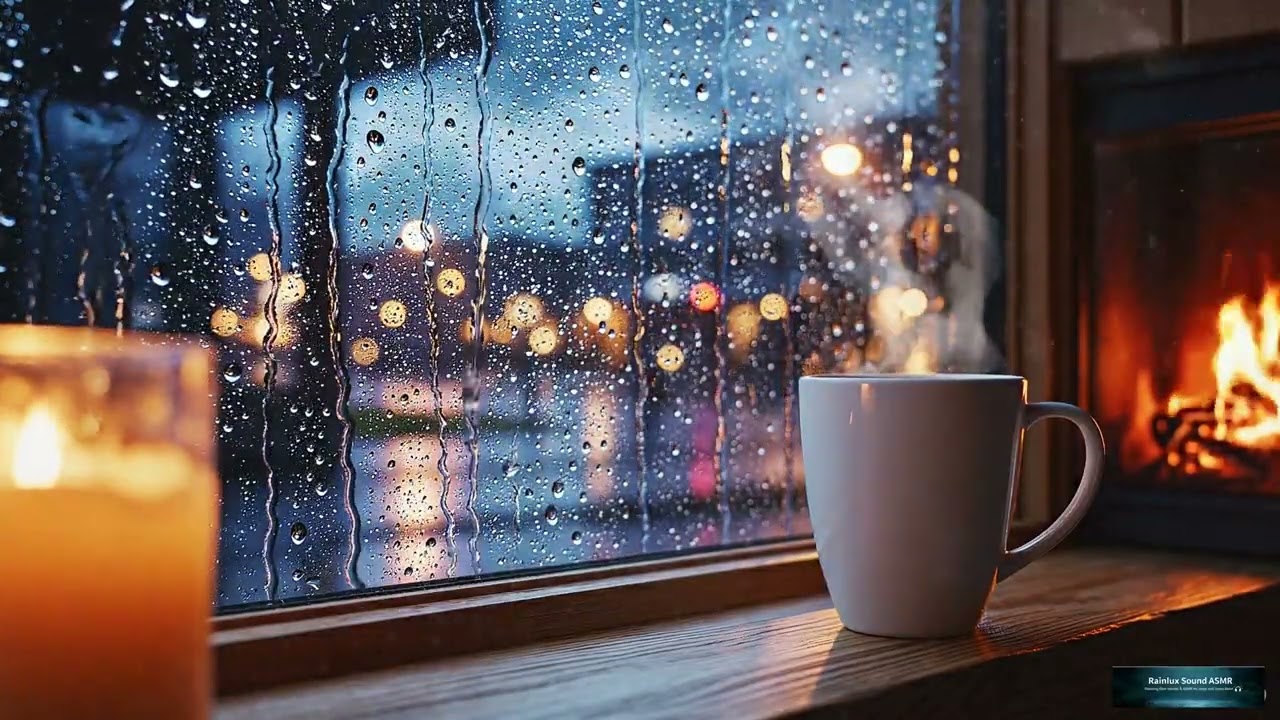 Heavy Rain on Window at Night ⛈️ Sleep in 3 Minutes - 10 Hours Seamless ASMR (No Mid-rolls)