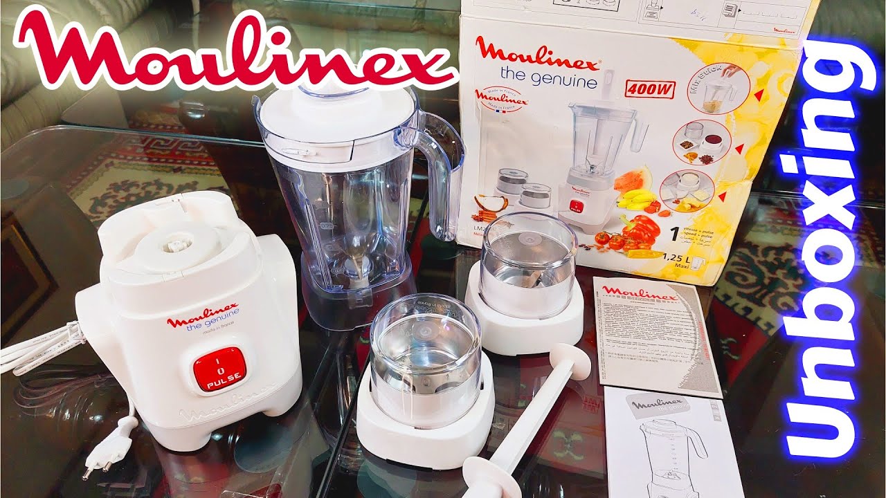 Moulinex original blender 400 watt LM242141 Unboxing