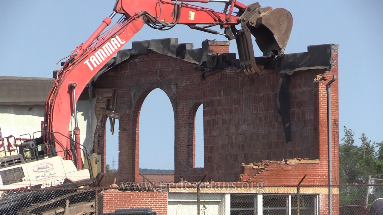 School Demolition (Part 2), Adamstown, MD