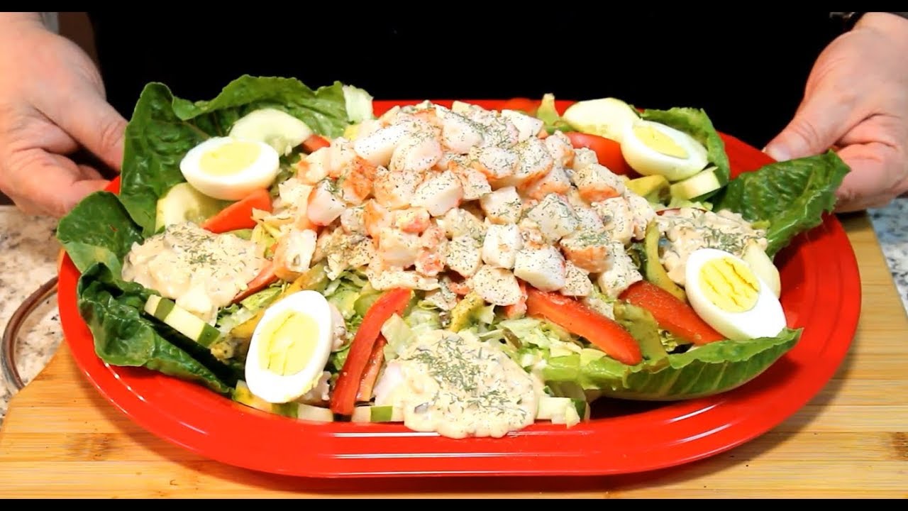 The secret to an irresistible Crab Louie Salad you won't believe!