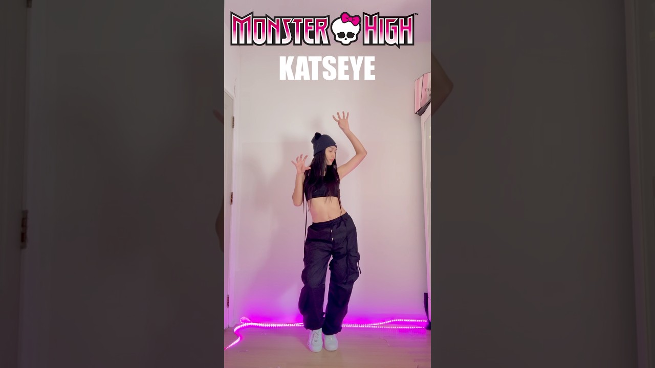 [ MIRRORED & SLOWED 75% ] Monster High Fright Song ft. KATSEYE 😈💋 |  #Monsterhigh  #KATSEYE