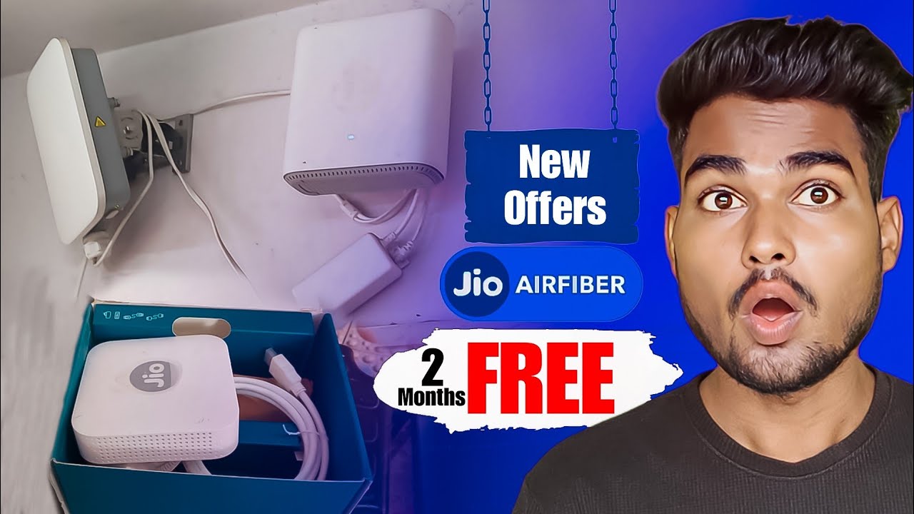 Jio New Offers - Jio Airfiber Free for 2 Months !!