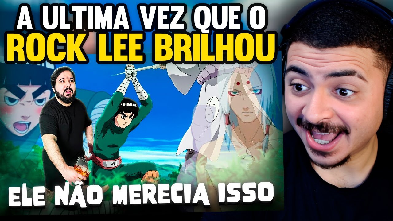 KAMUZ REAGE: O KISHIMOTO ODEIA O ROCK LEE | ROCK LEE E GAARA VS. KIMIMARO | Z&Eacute; RENACHO