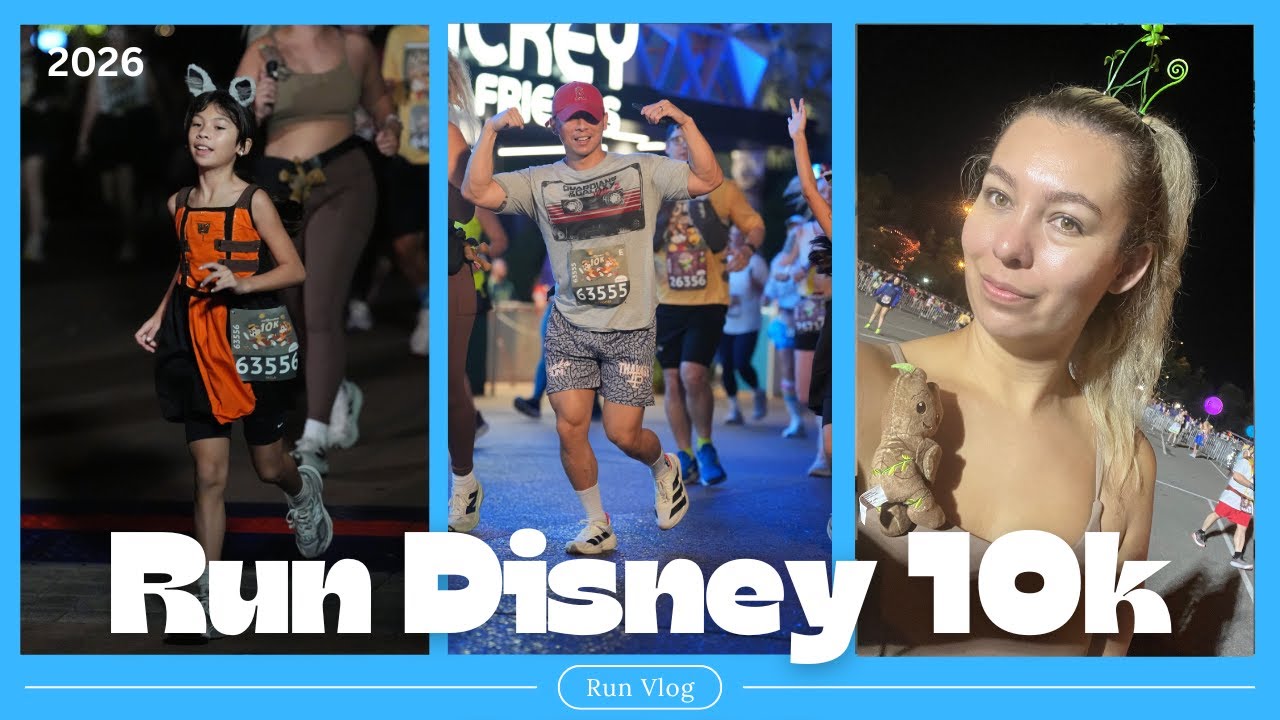 Забег RunDisney на 10 км | Марафонские выходные 2026 🏃‍♀️ Костюмы Стражей Галактики и участники, ...