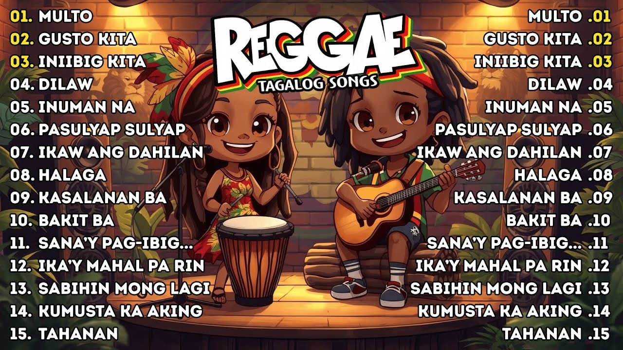 TAGALOG OPM REGGAE LOVE SONGS 2026 🌴 BEST RELAXING REGGAE MUSIC | CHILL TAGALOG PLAYLIST