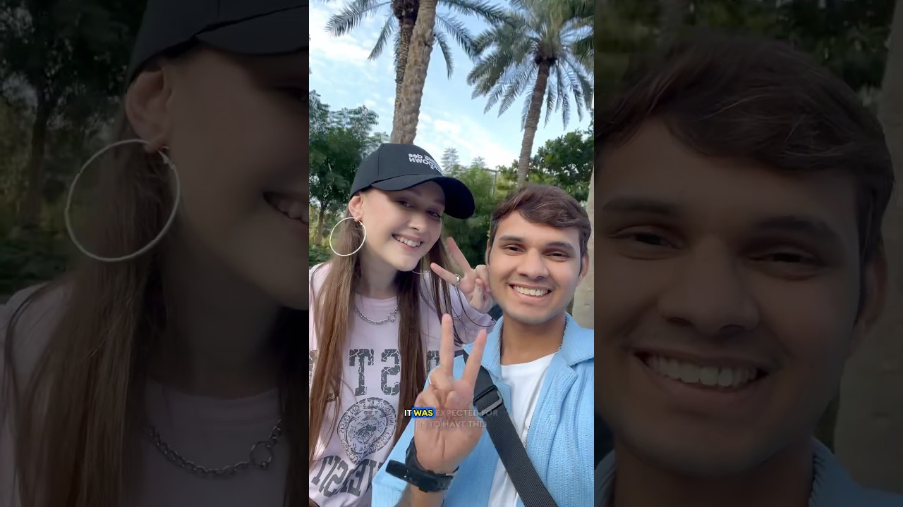 Russian Friend in Dubai 😍🇦🇪 #youtubeshorts #100dayschalleng #russiangirl #100daysvlogchallenge